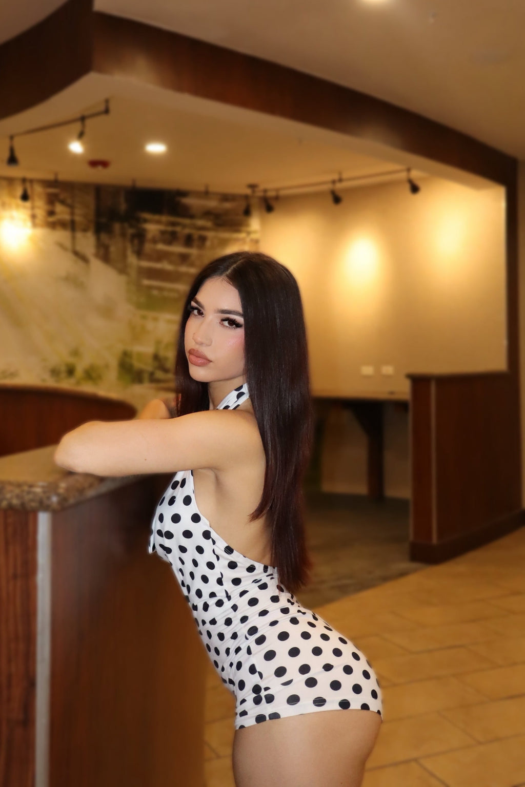 Polka Dot Romper