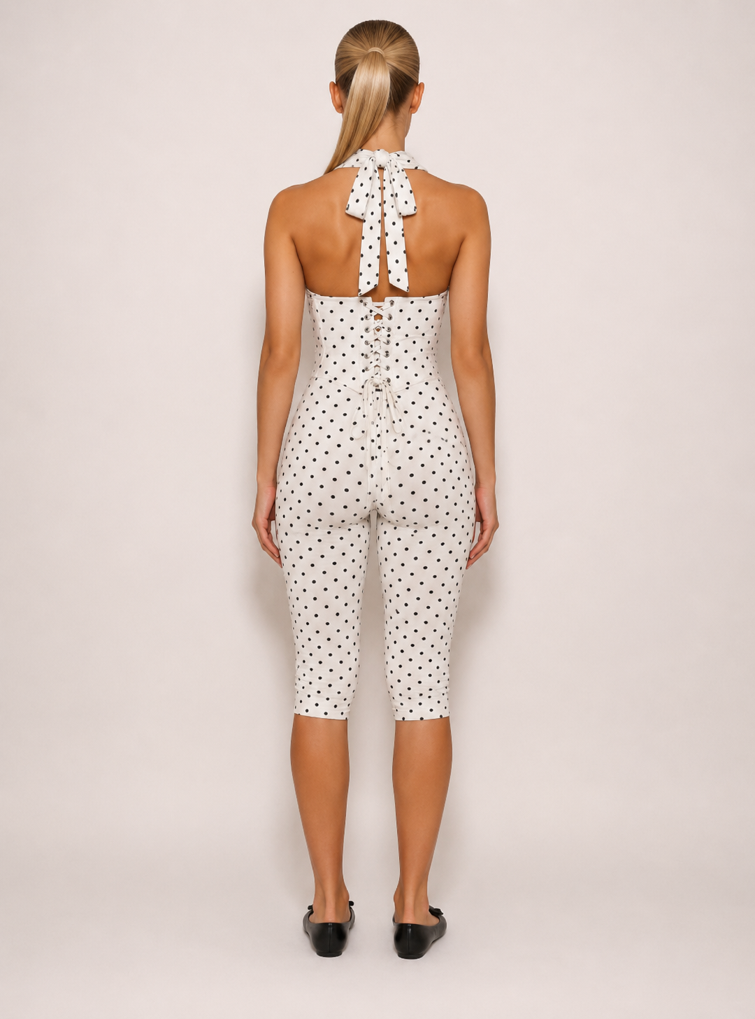 Doté Halter Top & Capri Pants Set