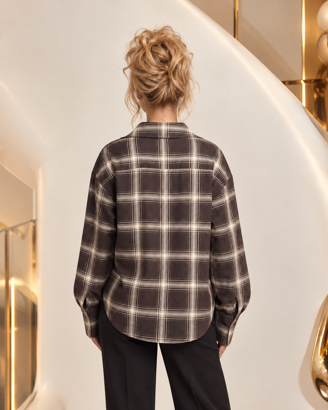 Autumn Plaid Top