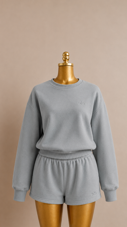 Accolade Crewneck + Shorts Set