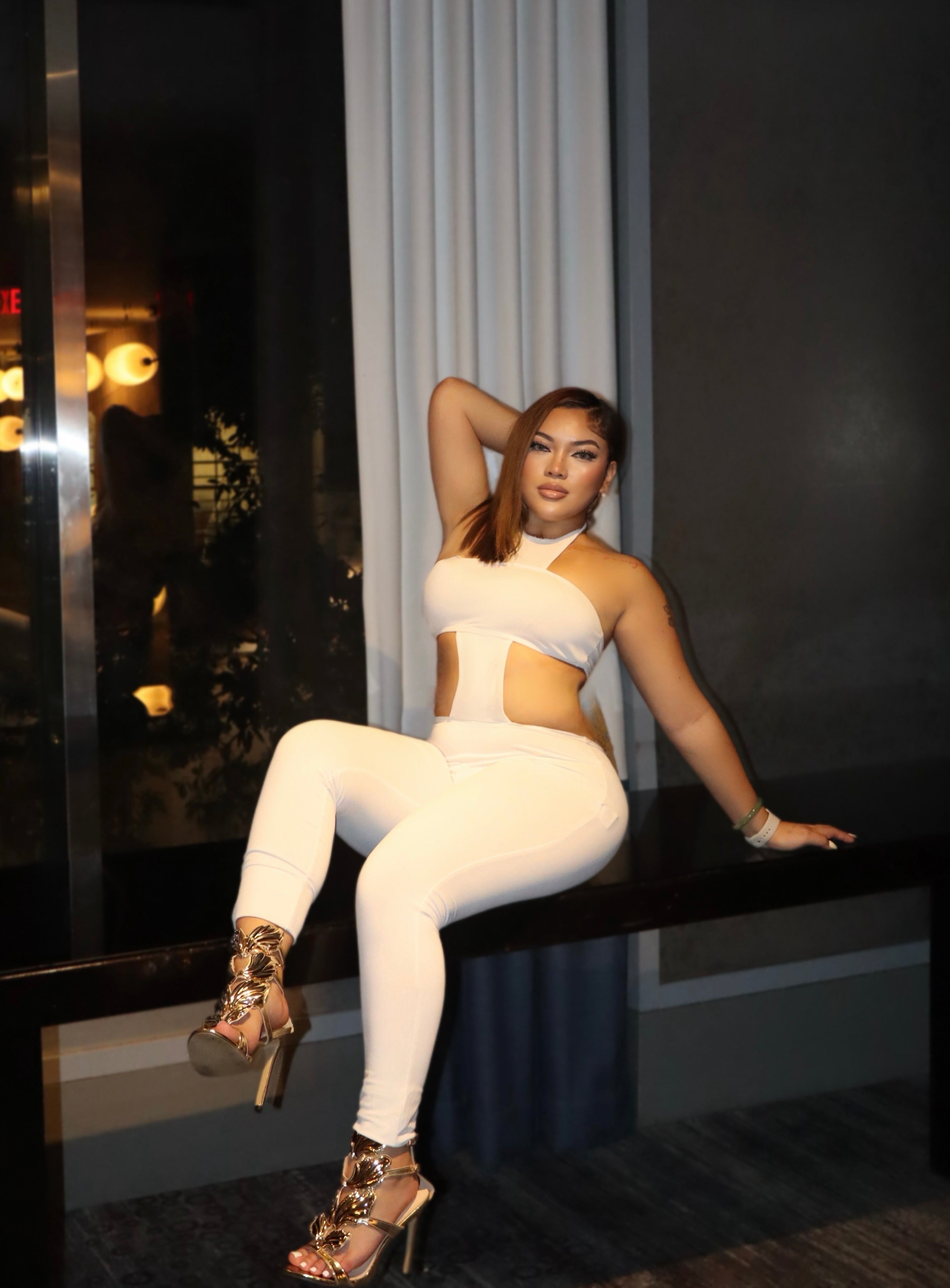 Sculpt Cutout Jumpsuit